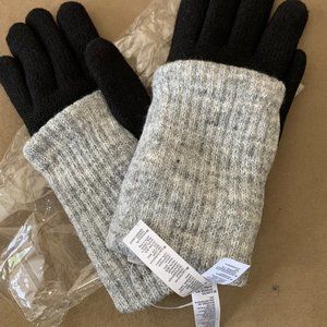 Black & Grey Aldi Gloves NWT